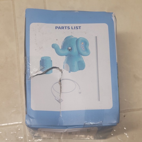 Water Table Pump Summer Toys Elephant Water Fountain Activity Play - Picture 4 of 6